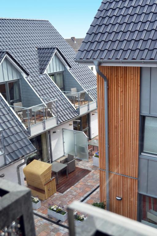 Apartmenthotel Am Leuchtturm Hornum Bagian luar foto