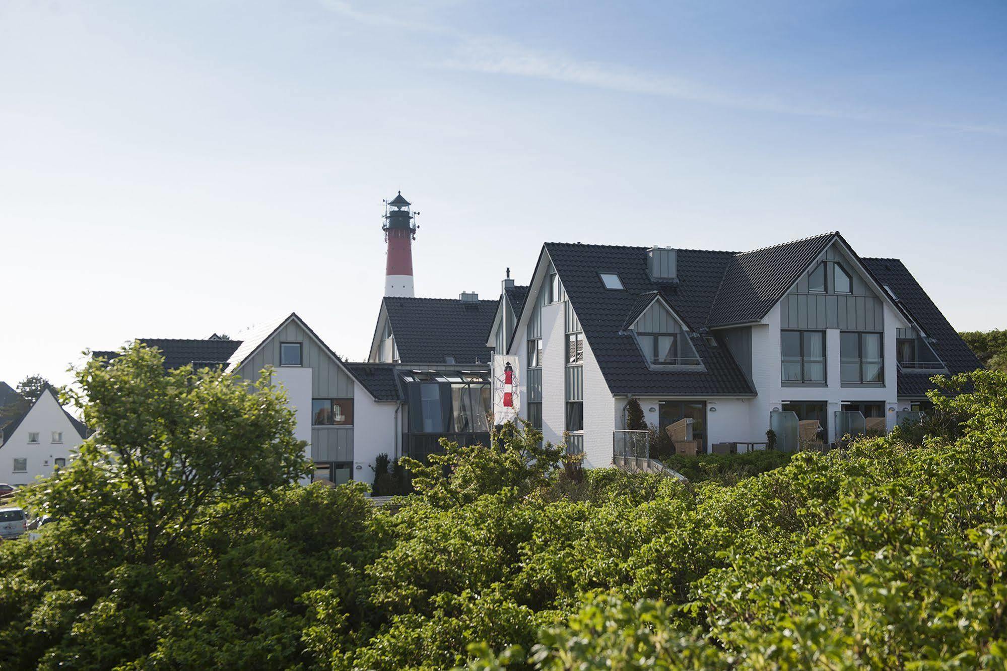 Apartmenthotel Am Leuchtturm Hornum Bagian luar foto